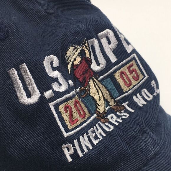 2005 US Open Pinehurst No.2 Baseball Cap Hat President’s Council 100% Cotton - Picture 16 of 16